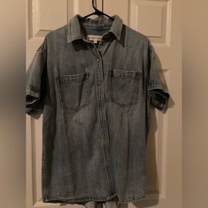 Aritzia ~ Denim Forum “90’s” Denim Button-Up
